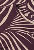Kurzarm Shirt mit Rundhals und Print rustic rouge
