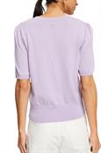Kurzarm Strick-Cardigan lavender