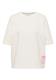 Kurzarm Sweatshirt mit Backprint vanilla white