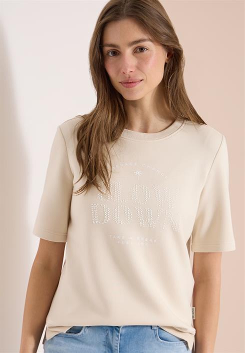 kurzarm-sweatshirt-mit-wording-pearl-beige