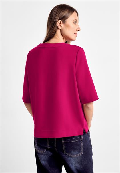 Kurzarm Sweatshirt pink sorbet