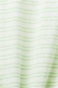 Kurzarm T-Shirt Leinen-Mix citrus green