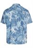 Kurzarmhemd mit Allover-Print dark navy