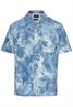 Kurzarmhemd mit Allover-Print dark navy