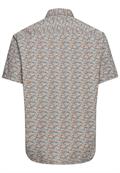 Kurzarmhemd mit Allover-Print khaki