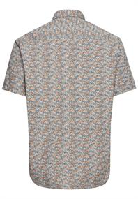 Kurzarmhemd mit Allover-Print khaki