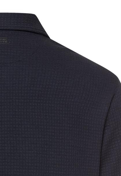 Kurzarmhemd mit Brusttasche dark navy