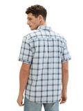 Kurzarmhemd mit Karomuster light blue multicolor check