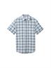 Kurzarmhemd mit Karomuster light blue multicolor check
