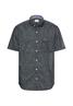 Kurzarmhemd mit Kontrastdetails dark navy