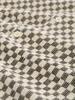 Kurzarmhemd mit Muster black white check design