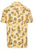 Kurzarmhemd mit Strukturmuster dusty citron