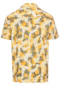 Kurzarmhemd mit Strukturmuster dusty citron