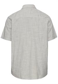 Kurzarmhemd mit Strukturmuster ecru