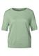 Kurzarmpullover milky green mel.