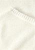 Kurzarmpullover off white