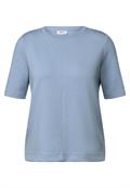 Kurzarmsweatshirt mountain blue