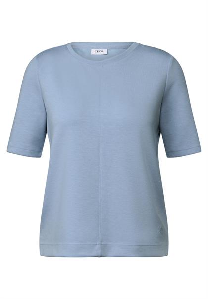 Kurzarmsweatshirt mountain blue
