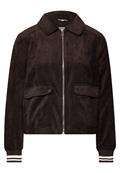 Kurze Cordjacke deep roast brown