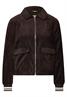 Kurze Cordjacke deep roast brown
