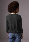 Kurze Jacke anthracite melange