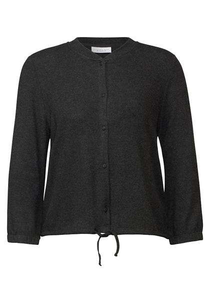 Kurze Jacke anthracite melange