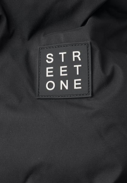 Kurze Jacke im Stepp-Look black