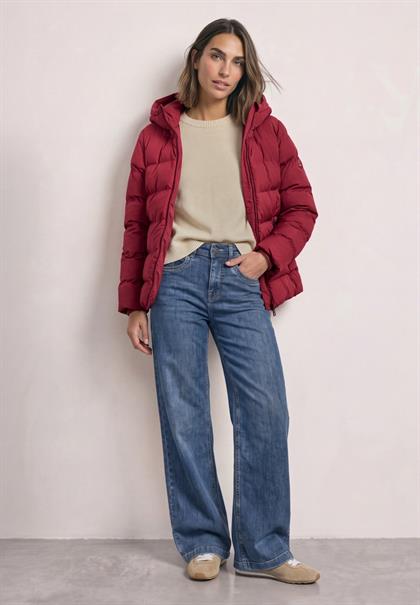 Kurze Jacke im Stepp-Look vintage red