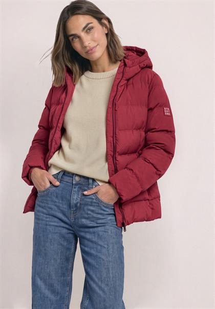Kurze Jacke im Stepp-Look vintage red