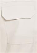 Kurze Jacke mit Kapuze smooth sand beige