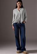 Kurze Jacke saltwater grey melange