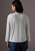 Kurze Jacke saltwater grey melange