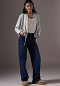 Kurze Jacke saltwater grey melange
