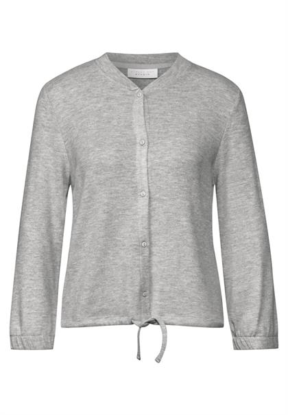 Kurze Jacke saltwater grey melange
