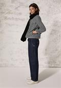 Kurze Jaquard Jacke black