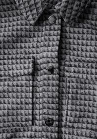 Kurze Jaquard Jacke black