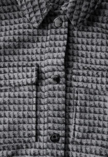 Kurze Jaquard Jacke black