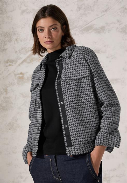 kurze-jaquard-jacke-black