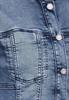 Kurze Jeansjacke light blue random wash