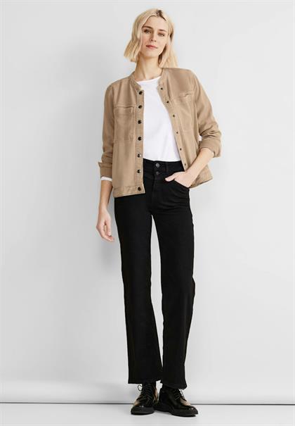 Kurze Jeansjacke sand soft washed