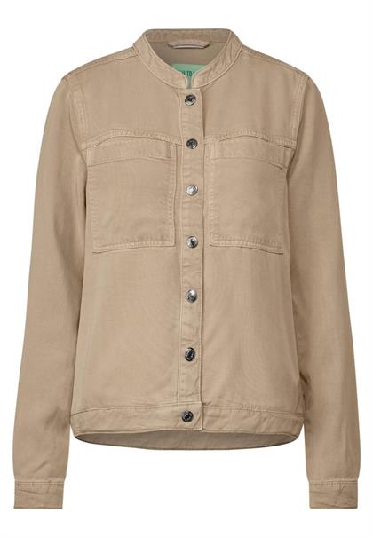Kurze Jeansjacke sand soft washed