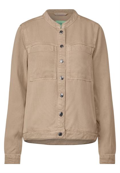 Kurze Jeansjacke sand soft washed