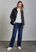 Kurze Softshelljacke gravity blue