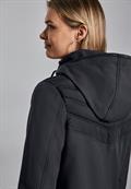 Kurze Softshelljacke gravity blue