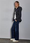 Kurze Softshelljacke gravity blue