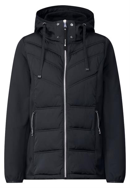 Kurze Softshelljacke gravity blue