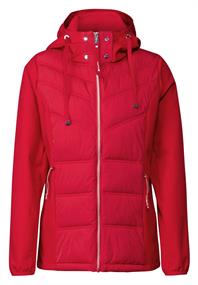Kurze Softshelljacke strong red