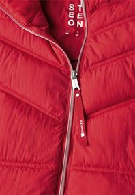 Kurze Softshelljacke strong red