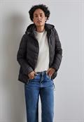 Kurze Steppjacke black