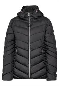 Kurze Steppjacke black